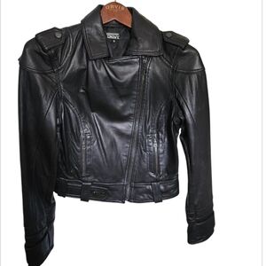 Preowned DKNY  Women's Vintage Motorcycle Jacket